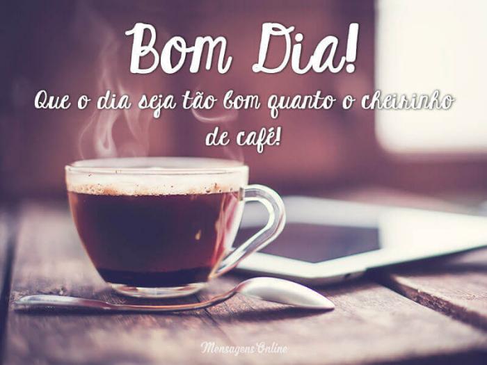 Bom dia!